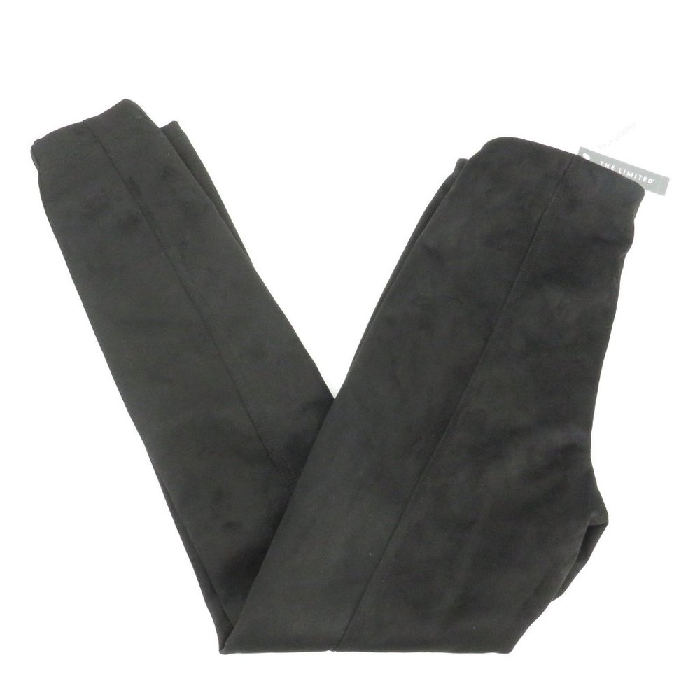 The Limited Women's Seamed Faux Leather Leggings XS NWT $69